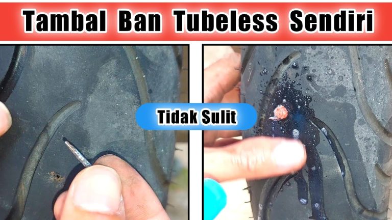 Cara Menambal Ban Tubeless Sendiri Dalam Keadaan Darurat Panduan Lengkap Untuk Perjalanan Tanpa Cemas